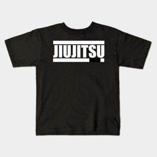 Brazilian Jiujitsu White Belt Ranked Kids T-Shirt